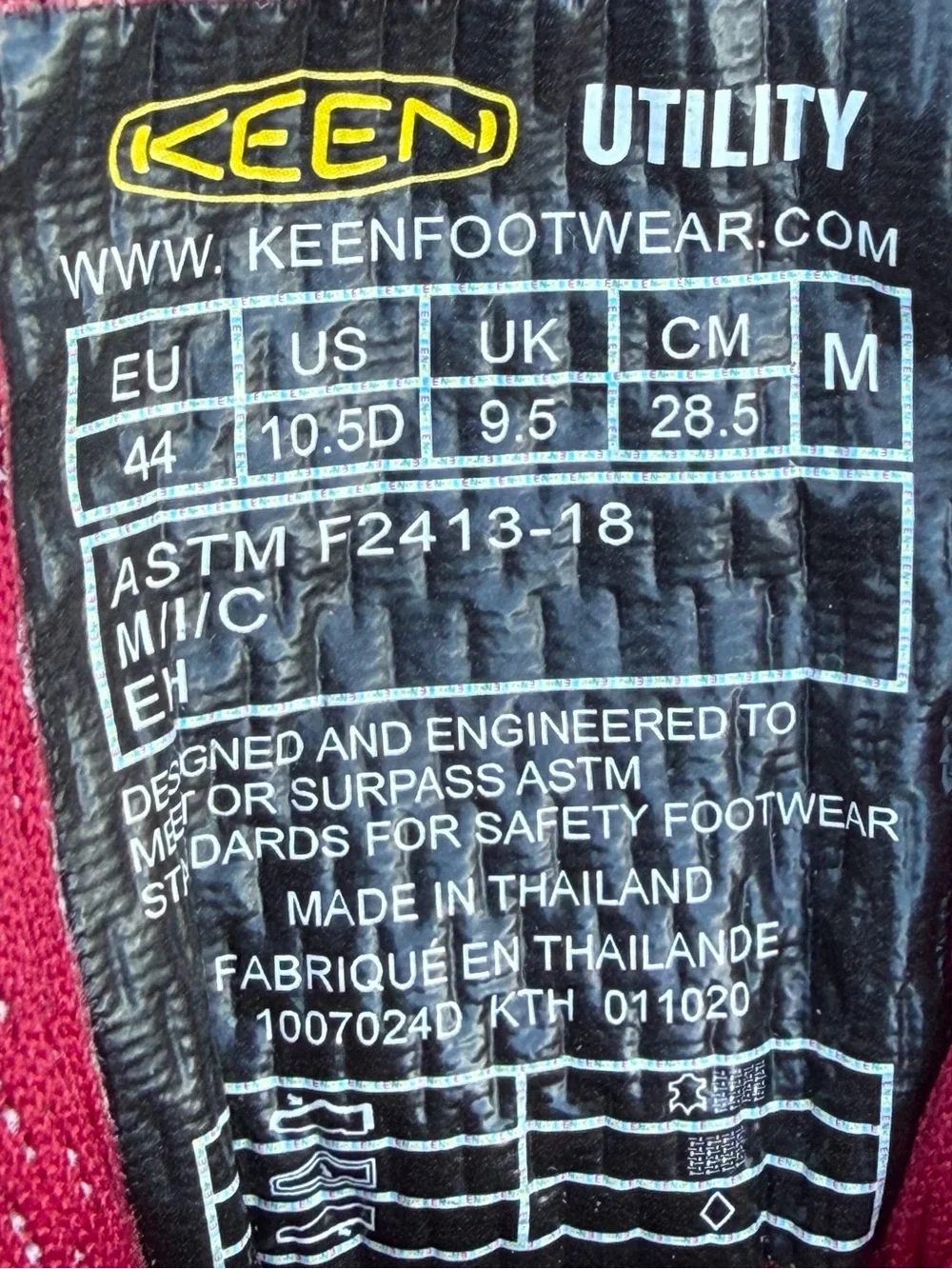 Keen sturdy leather